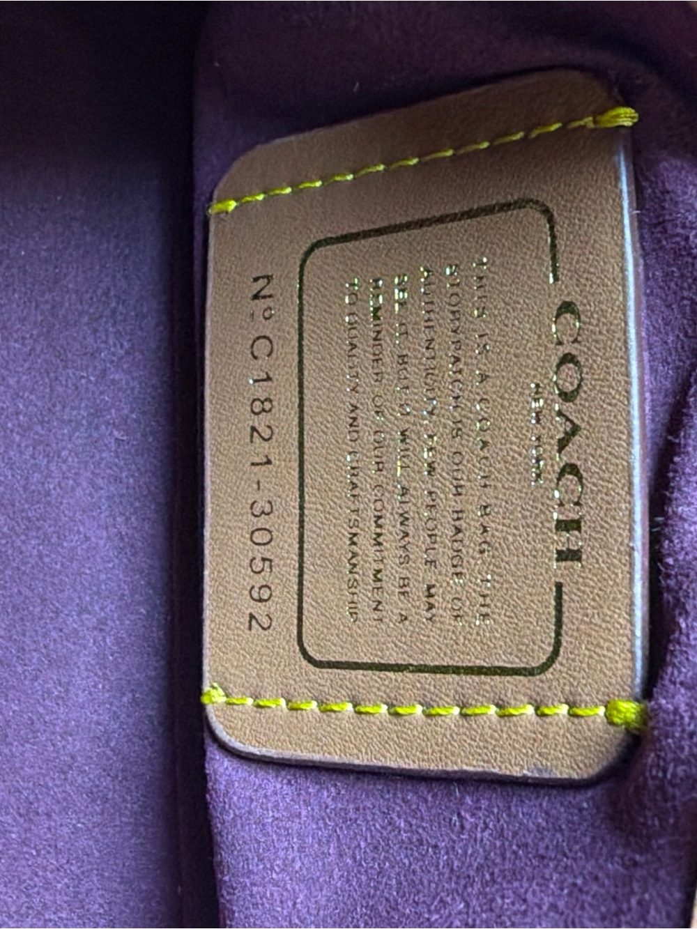 Coach Brown Signature Canvas & Leather Crossbody with Floral Turn-Lock - Picture 12 of 12